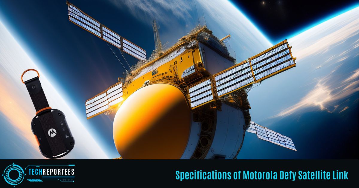 Specifications of Motorola Defy Satellite Link