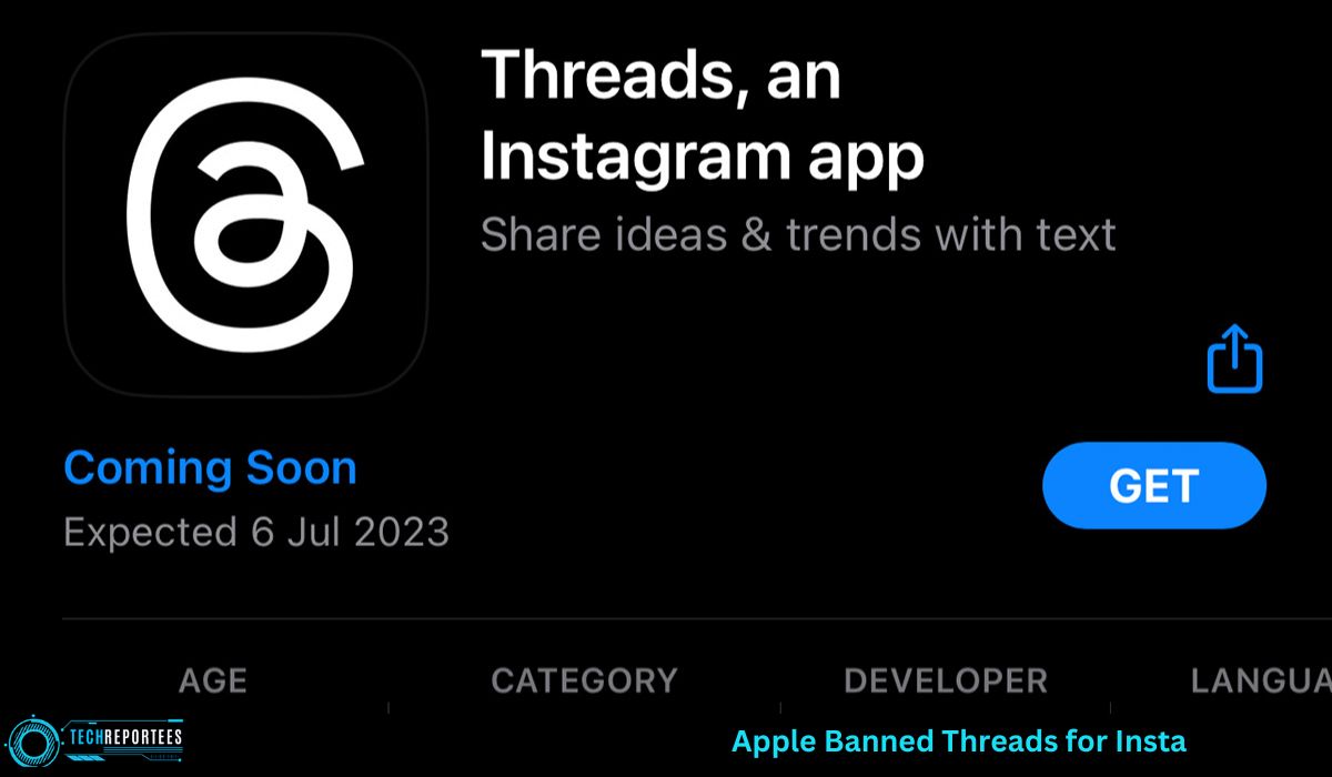 Apple Banned Threads for Insta