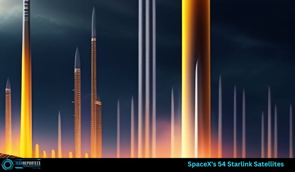 SpaceX's 54 Starlink Satellites