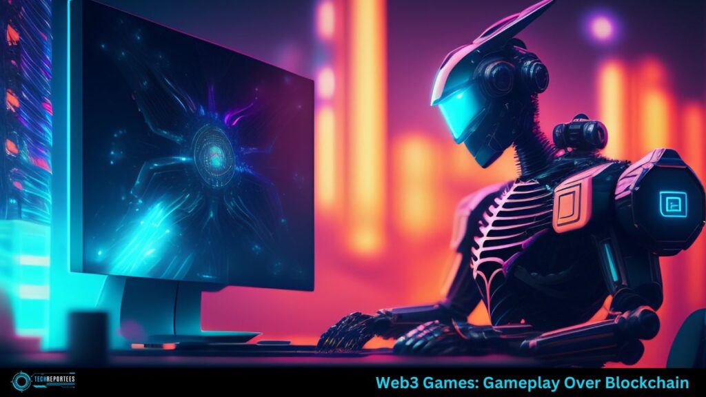 Web3 Games Gameplay Over Blockchain 
